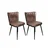 Hanah Home Kusakli 233 V4 Stolice, Braon