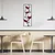 Wallity Zidna dekoracija Wine-1, 32x5x90 cm, Crna
