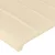 Vidaxl Posteljni okvir brez vzmetnice krem 200x200 cm blago