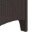 Vrtna stolica 2 pcs Smeđa 53 x 49 x 85 cm Polipropilen