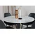 Venture Design Jedilna miza Estelle 75x106 cm bela