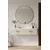 Hanah Home komoda Ida 120, 120 cm, bela / travertin