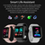 Crni pametni sat D20 Pro Smart Watch Y68 Bluetooth sa bežičnim slušalicama