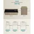 Songmics Shranjevalna klop 38x110x38 cm rjava