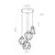 TK Lighting VISEČA SVETILKA GALAXY 1643