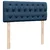 vidaXL vidaXL Box spring postelja z vzmetnico modra 120x190 cm blago, (21309089)