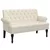 Klupa s naslonom 120 x 62 x 75,5 cm platnena