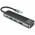 hoco. Konverter USB HUB type C to USB3.0/USB2.0/HDMI/RJ45/PD - HB23 Easy view