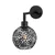 Opviq Zidna lampa E27 Socket, Crna