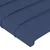 LED uzglavlje plavo 103x16x78/88 cm od tkanine