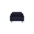 ATELIER DEL SOFA 1-Seat Sofa - fotelja Robin Loveseat Night Blue Walnut