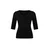 Trendyol Curve Ženska bluza Tbbss26Af00044, Crna