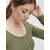 PIECES Majica PCKITTE TOP NOOS, zelena