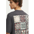 Pamučna majica Abercrombie & Fitch za muškarce, boja: siva, s tiskom, KI123-4044