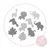MOMI podloga puzzle Zawi Grey