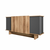 HANAH HOME Komoda Diana Anthracite Walnut