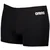 Boys swimsuit arena solid short junior black/white 128cm