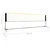 Podesiva mreža za badminton 500 x 103 x 94 - 158 cm metalna