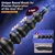 SuperLove Hyper Thrusting Vibrating Beads Anal Plug with Remote & App Black