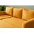 ATELIER DEL SOFA Ugaona sofa-krevet Kado Mustard