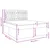 vidaXL vidaXL Box spring postelja z vzmetnico modra 200x200 cm blago, (21310443)