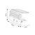 RABALUX Flaxton Spoljna zidna lampa, Solarna, Sa senzorom, LED, IP54, 7W, 700lm, Bela