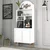 HANAH HOME Lyon 80 White Walnut