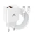 Riva Case PS4102 WD4, white Punjac smartphone 20W PD A+C + C-C kabl ( 108-0121 )