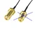 shumee Pigtail vtičnica uFL/SMA RF1.13 dolžine 10 cm