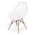 BOLZZ Set od 4 stolice Roma, Beli