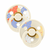 BIBS STUDIO Varalica Morning bloom Ivory, 0-6m, 2 komada, Šarena