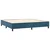 Krevet box spring s madracem LED tamnoplavi 200x200 cm baršun