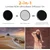 K&F 82MM, multi -function can be adjusted black mist 1/4 & ND8 ~ 128, high -definition, waterproof,