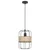 Rabalux Indiana, metal Visilica lampa, E27 1x MAX40W, mat crna