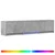 TV ormarić s LED rasvjetom Betonsko Siva 165 x 34 x 40 cm