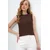 Trend Alacati Stili Ženska bluza Alc-X14113, Smeđa