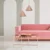 Luster na sajli CAPITAL 1xGX53/15W/230V prečnik 32 cm roze zlato
