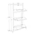 HANAH HOME Ormar za cipele Primo 3 Black