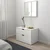 NORDLI Komoda s 2 fioke, bela, 80x54 cm