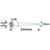 Dleta SDS Max 40 x 40 mm, 16 zob 57H552