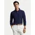 Polo Ralph Lauren  Polo majice dolgi rokavi POLO AJUSTE DROIT EN COTON BASIC MESH LOGO PONY PLAYER  Modra