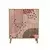 Hanah Home Set Nameštaj za hodnik Multilux 984 0900, Prljavo roze