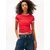Tommy Jeans Majica ESSENTIAL rdeča