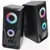MICROLAB Stereo zvučnici B-27 RGB USB pwr, 3.5 mm crni
