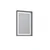 HANAH HOME Ogledalo Craft 60 x 90 v2 506