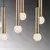 Opviq Luster Tempo-6022, 75x24cm 7xE27, Zlatne boje