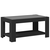 Stolić za kavu LED crni 93x53x45 cm od konstruiranog drva