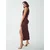 BWLDR Obleka ETERNITY DRESS rjava