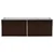Vidaxl Visoka greda rjava 240x80x77 cm pocinkano jeklo
