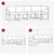 Set vanjskih sofa s jastukom 5 pcs Bijela i antracit